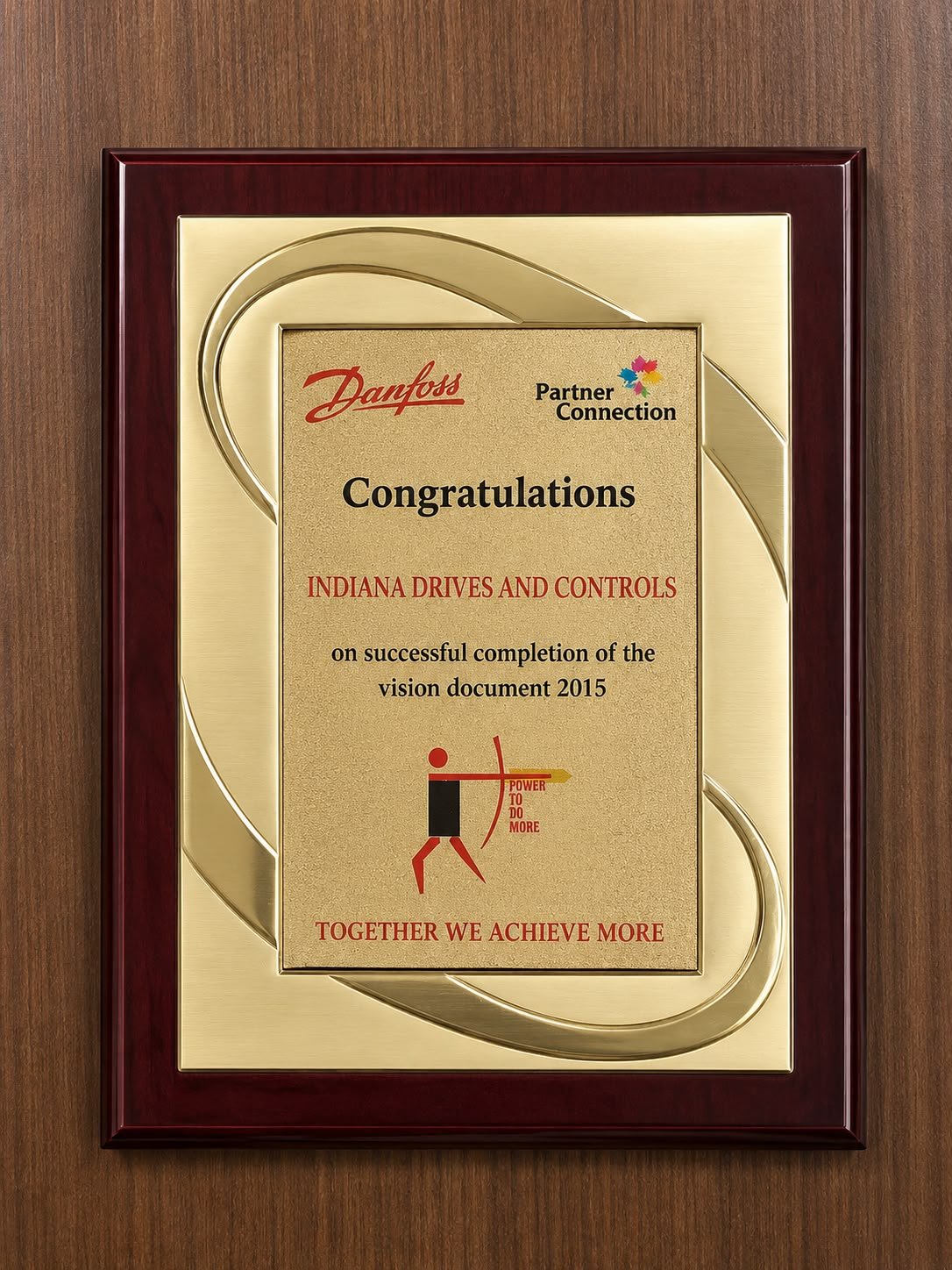 Vision Document Completion Award
